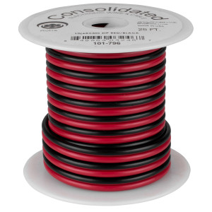 Main product image for Consolidated 25 ft. 12 AWG Power Speaker Wire (Re 101-796